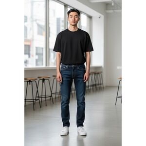 Vintage Wrangler Jeans 33x33 Cowboy Cut 936DEN‎ USA Workwear Western Tall